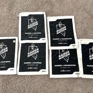 Las Vegas Raiders Game Towels Set